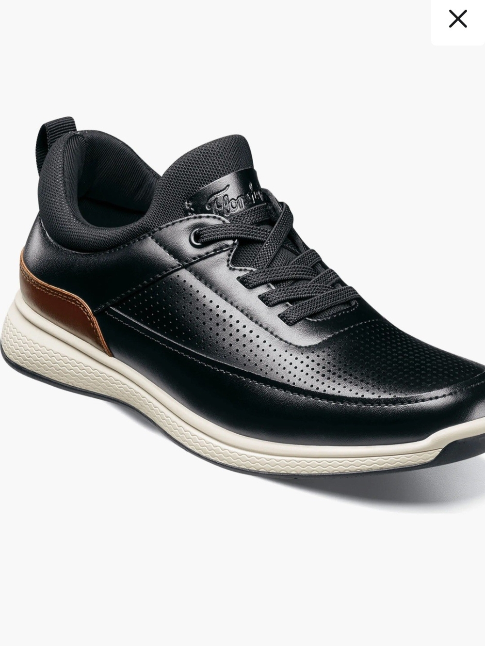 NIB Boys Florsheim Satellite Leather Sneaker